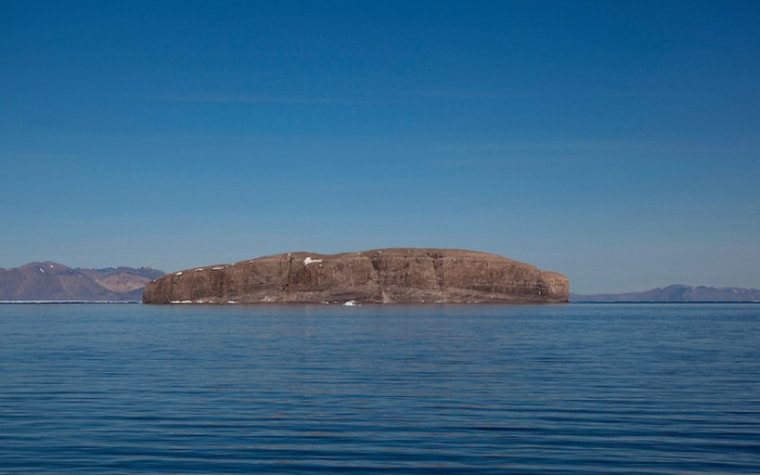 Остров Ганса. Вид с моря Остров Ганса, вид с моря