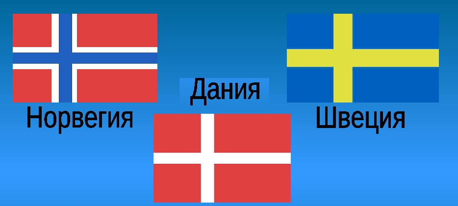 Швеция, Дания, Норвегия