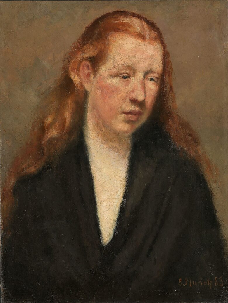 «Этюд головы», 1883 г