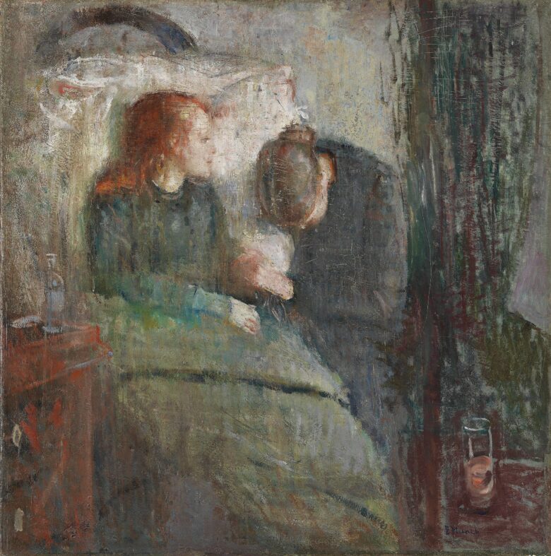 Больной ребенок, 1885-1886 гг